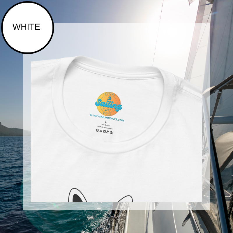 White t-shirt featuring a cute dog illustration with the phrase 'Best Salty Dog Mom Ever' in a playful font, accented with pink and paw print details.