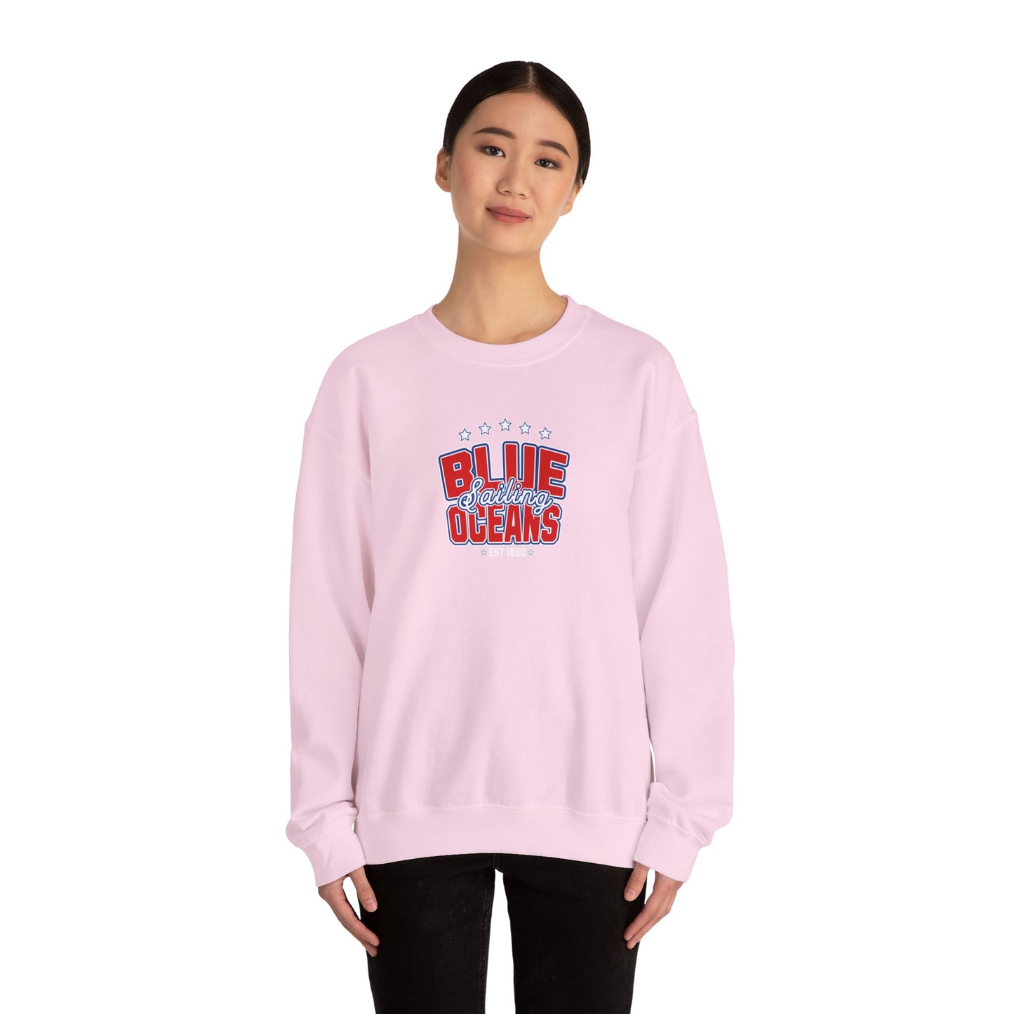 Unisex Heavy Blend™ Crewneck Sweatshirt Women - Sunny Sailing Days