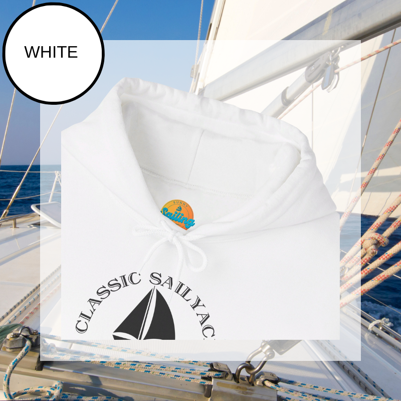 Men's Hoodie - Classic Sail Yacht Boatwork and Repairs