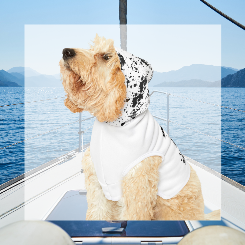 Salty Paws Hoodie - Paws for Adventure - Sunny Sailing Days