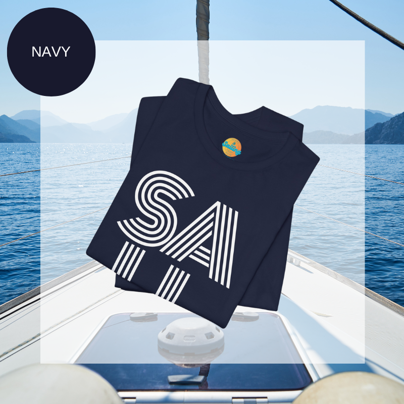 Men's Sail T-Shirt | Sail Men's Tee | Sunny Sailing Days