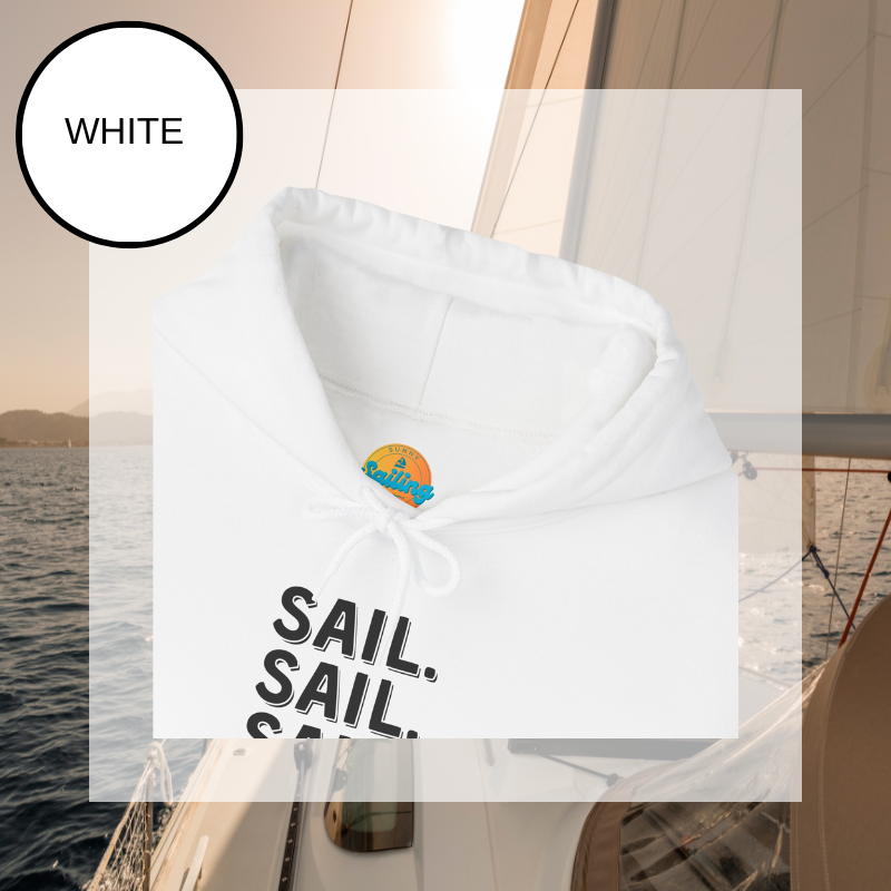 Men's Hoodie - SAIL. SAIL. SAIL. SAIL.