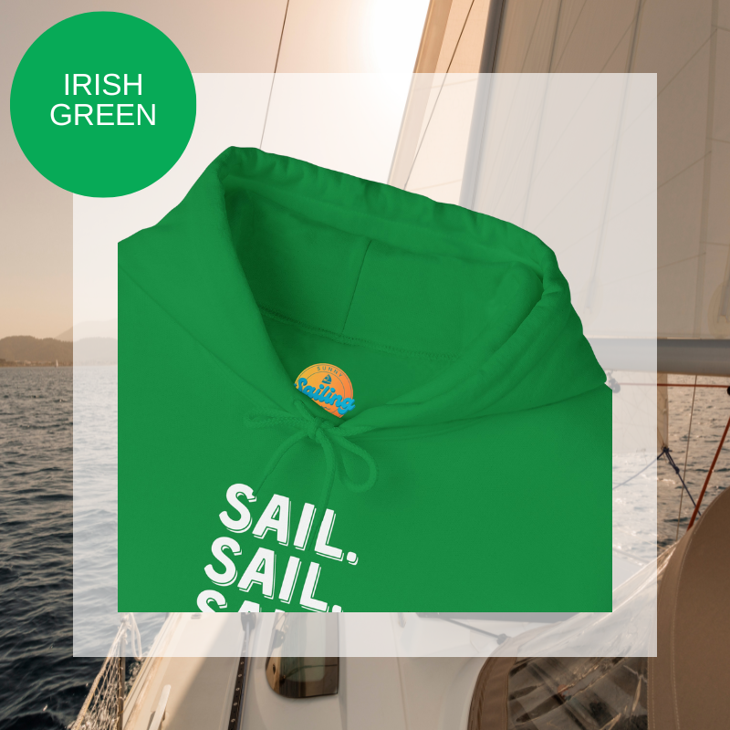 Men's Hoodie - SAIL. SAIL. SAIL. SAIL.