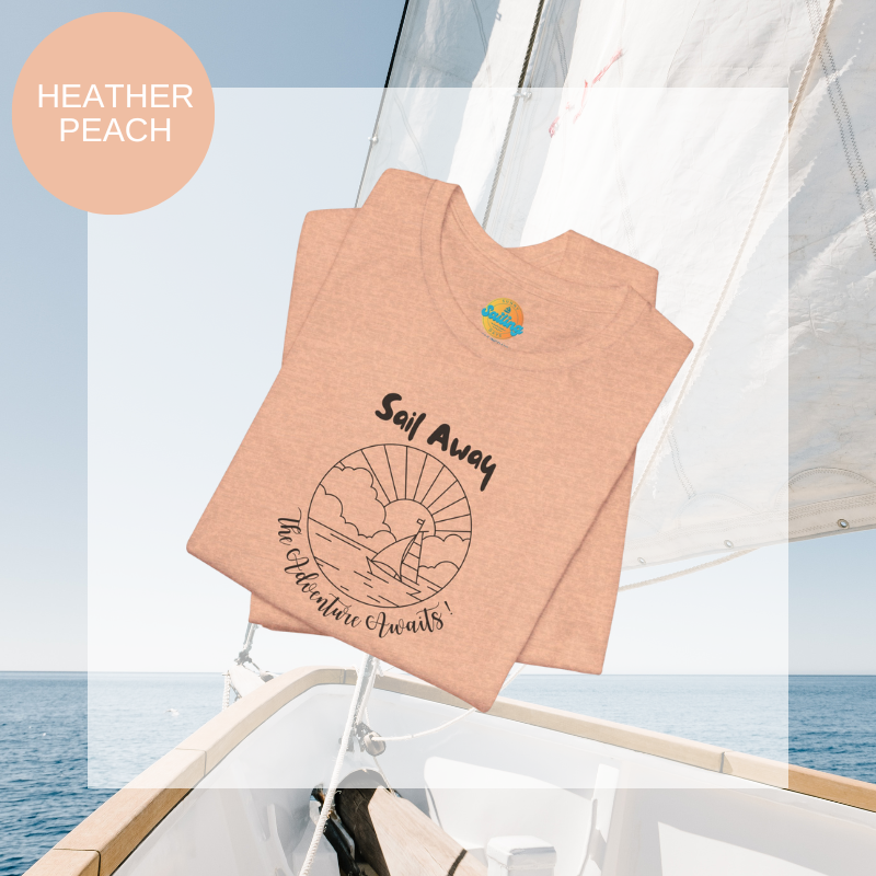 Women's Adventure Tee | Sail Away Shirt | Sunny Sailing Days