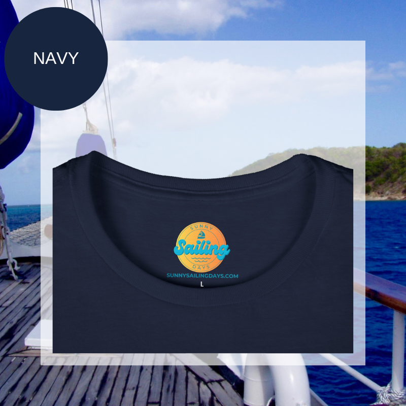 Women's Sailing Tee | Women's Fitted T-Shirt | Sunny Sailing Days