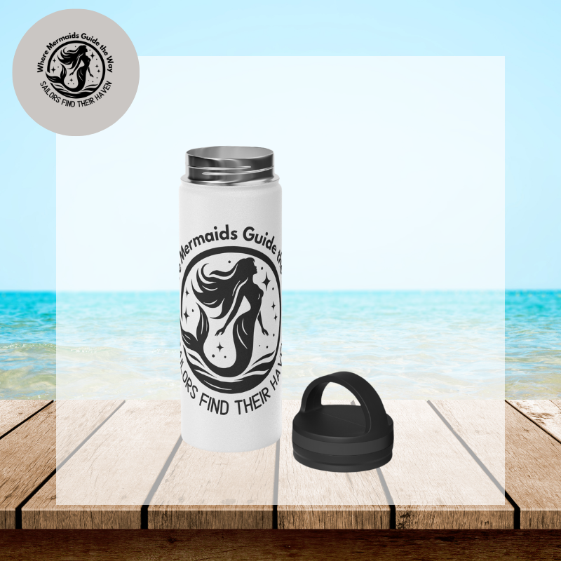 Mermaid Water Bottle | Guided Water Bottle | Sunny Sailing Days