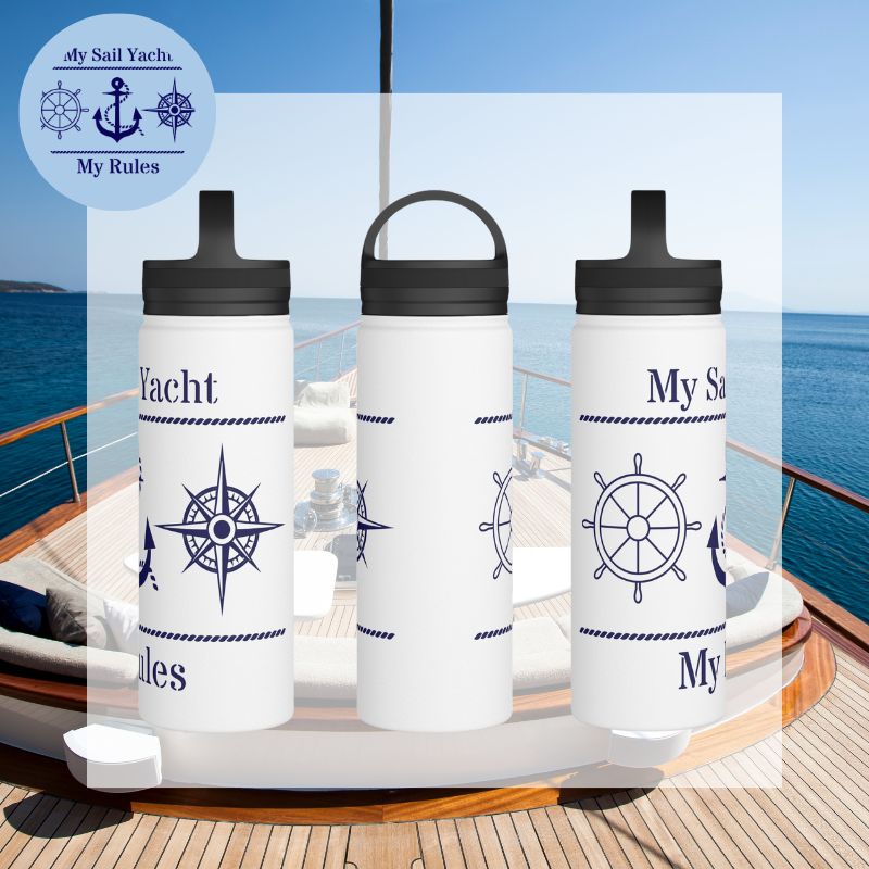 Stainless Steel Water Bottle | Durable Sail Bottle |Sunny Sailing Days