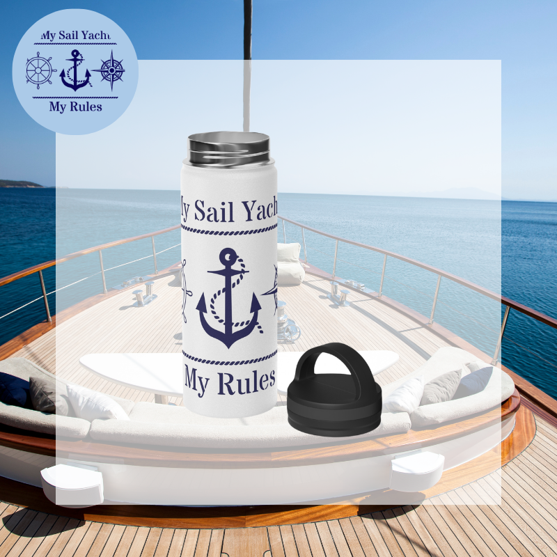 Stainless Steel Water Bottle | Durable Sail Bottle |Sunny Sailing Days