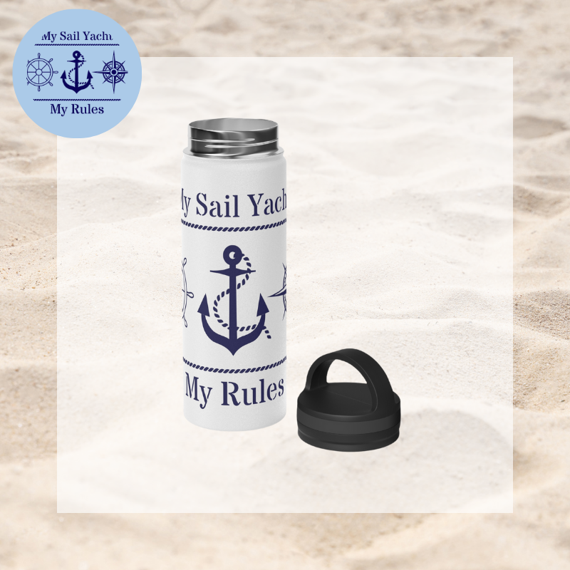 Stainless Steel Water Bottle | Durable Sail Bottle |Sunny Sailing Days