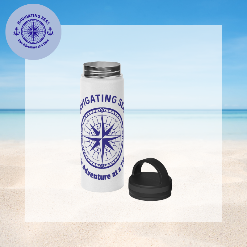 Adventure Water Bottle | Travel Water Bottle | Sunny Sailing Days