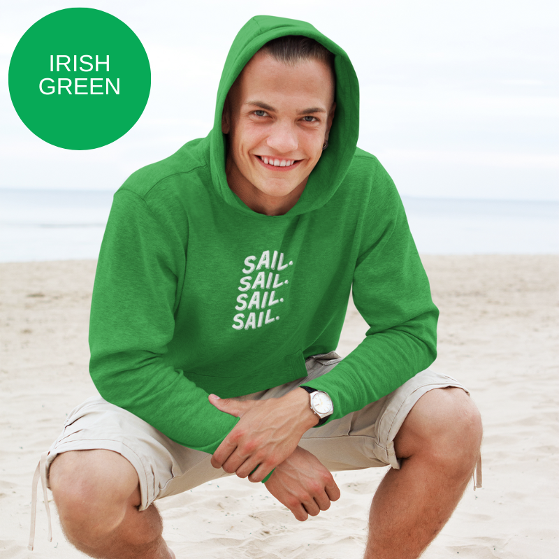 Men's Hoodie - SAIL. SAIL. SAIL. SAIL.