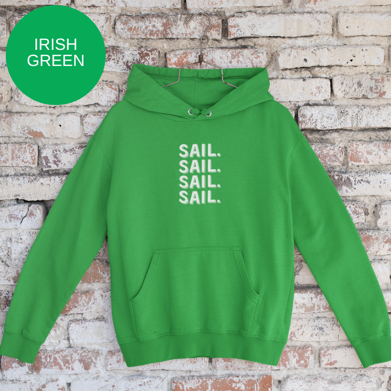 Men's Hoodie - SAIL. SAIL. SAIL. SAIL.