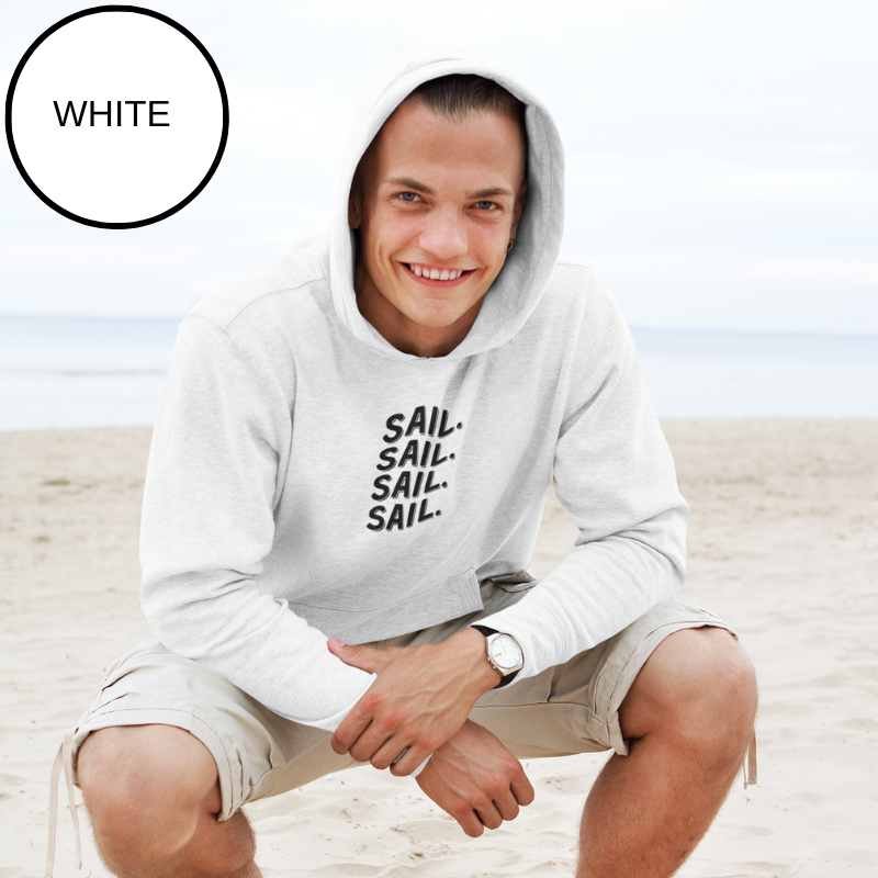 Men's Hoodie - SAIL. SAIL. SAIL. SAIL.