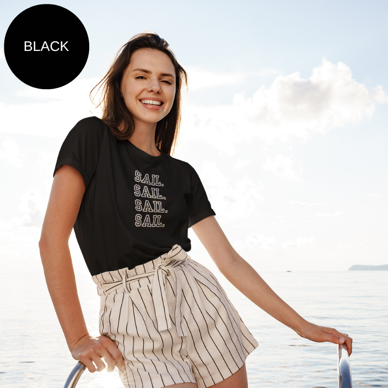 Elegant Women's Tees | Modern Women's Shirts | Sunny Sailing Days