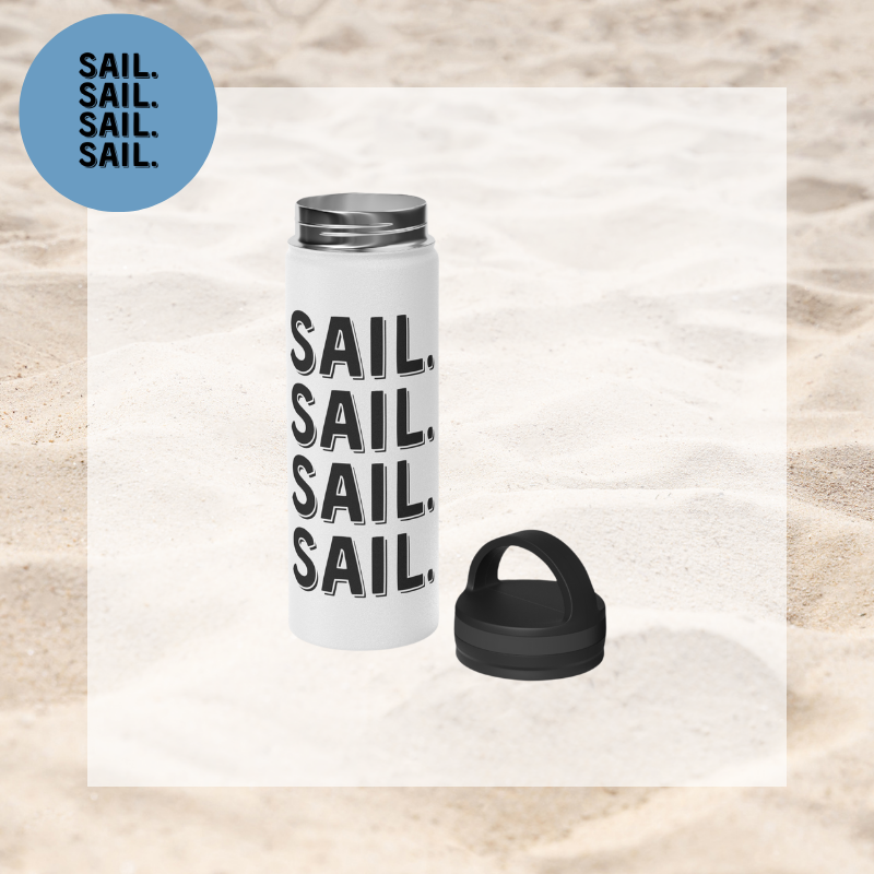 Elegant Steel Water Bottle | Steel Water Bottle | Sunny Sailing Days