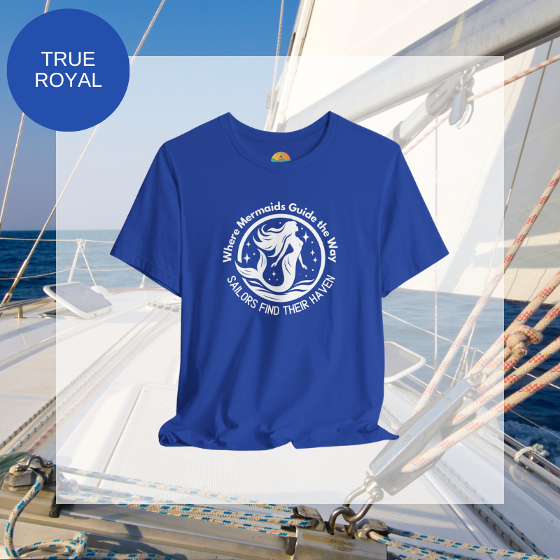 Mermaid Sailor T-Shirt | Sailor Adventure T-Shirt | Sunny Sailing Days