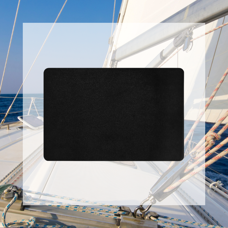 Pet Food Mat - The Best Little Deckhand - Sunny Sailing Days