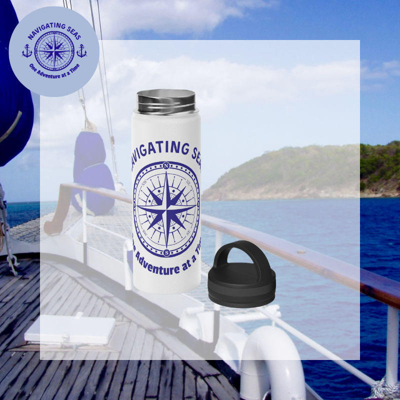 Adventure Water Bottle | Travel Water Bottle | Sunny Sailing Days