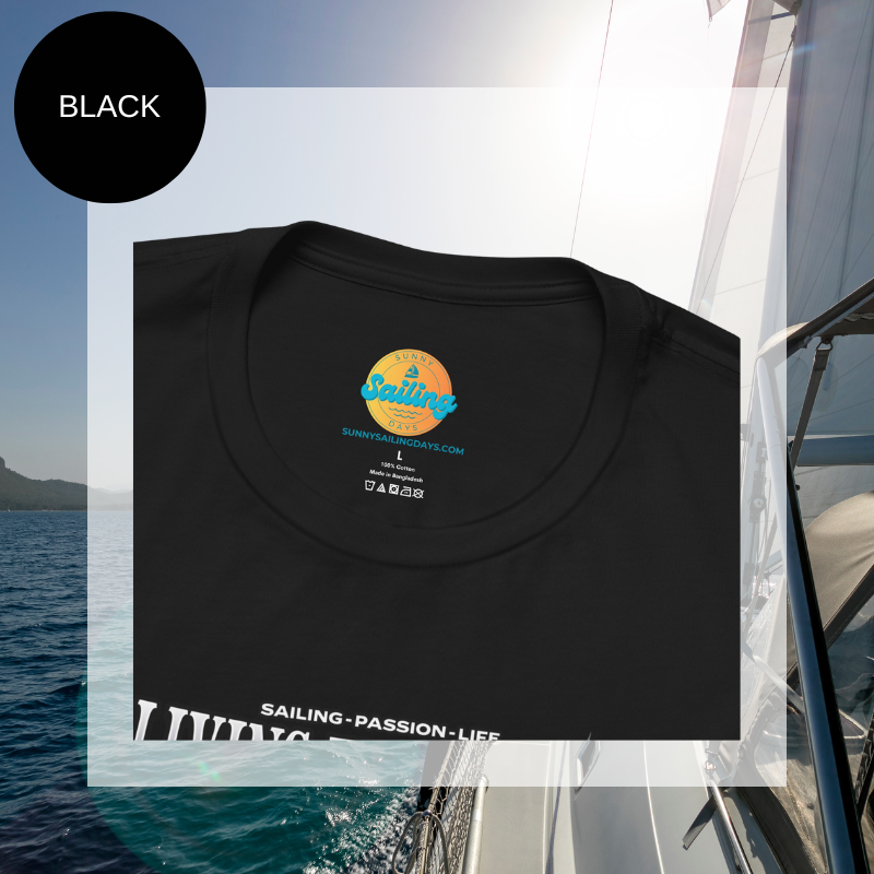 Women's Tee - Living the Dream - Sunny Sailing Days