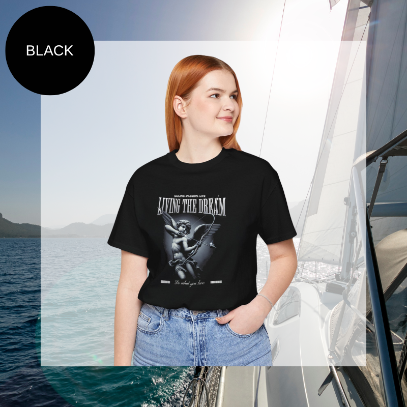 Women's Tee - Living the Dream - Sunny Sailing Days