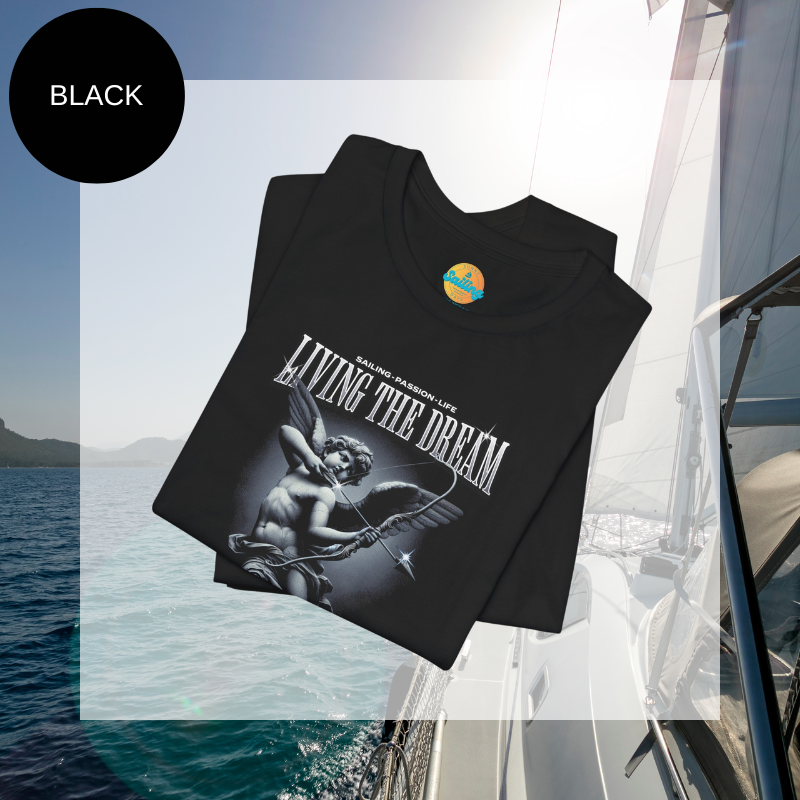 Women's Tee - Living the Dream - Sunny Sailing Days