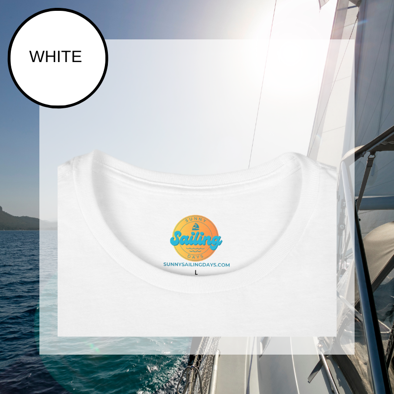 Sailing Therapy T-Shirt | Women's Sailing Tee | Sunny Sailing Days