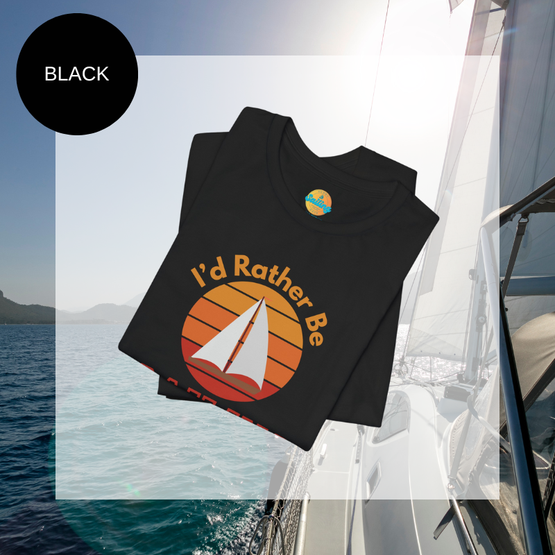 Men's Sailing T-Shirt | Nautical Graphic Tee | Sunny Sailing Days