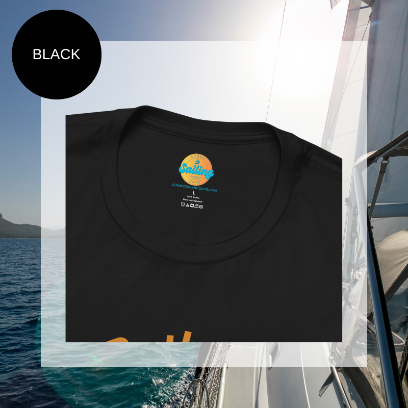 Men's Sailing T-Shirt | Nautical Graphic Tee | Sunny Sailing Days