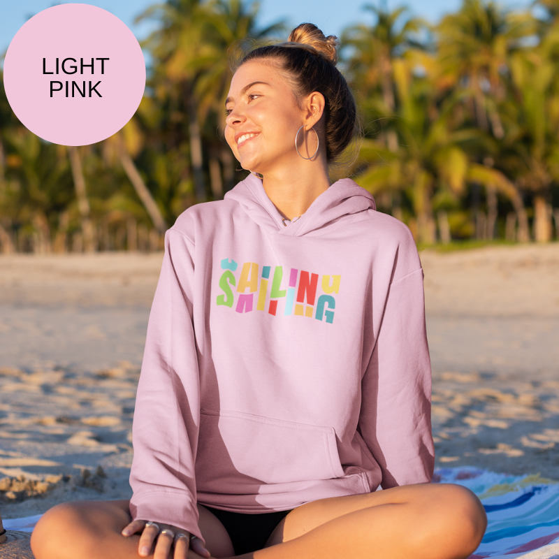 Women's Hoodie - Colorful Sailing