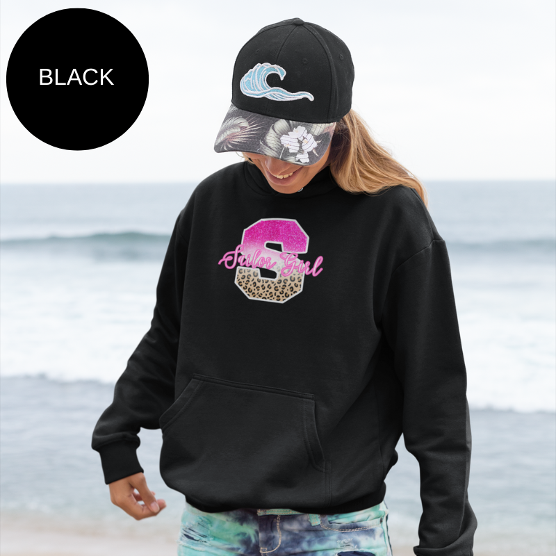 Women's Hoodie - Sailor Girl - Sunny Sailing Days