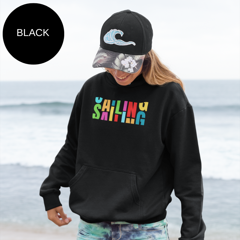 Women's Hoodie - Colorful Sailing