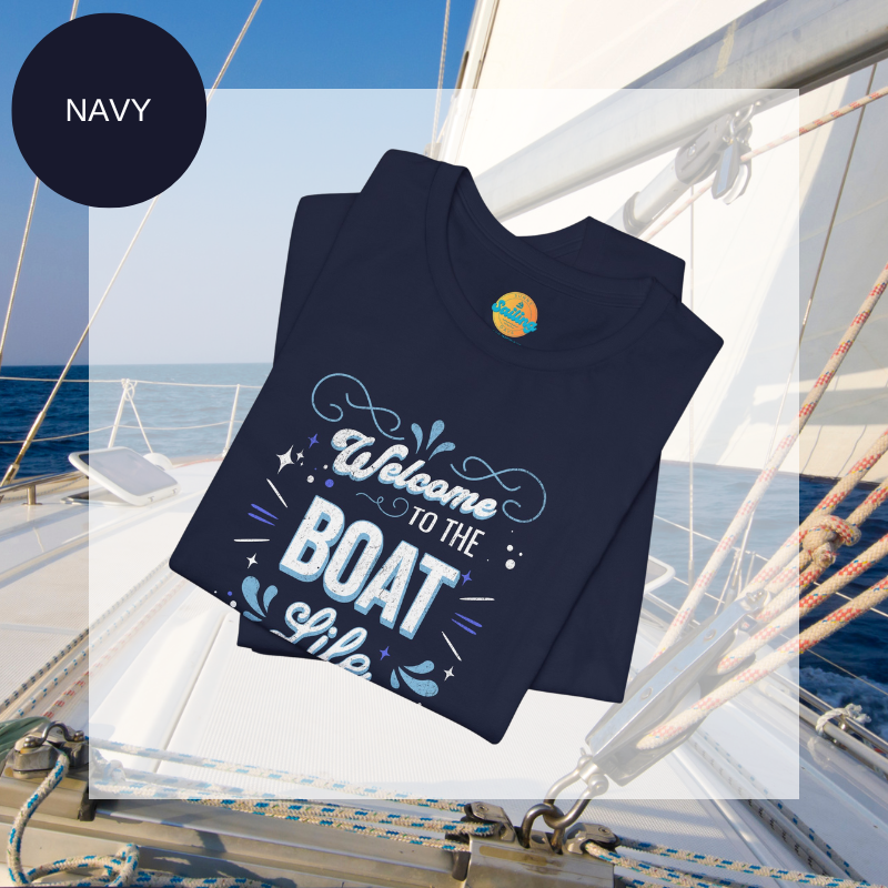 Women's Tee - Boat Life - Sunny Sailing Days