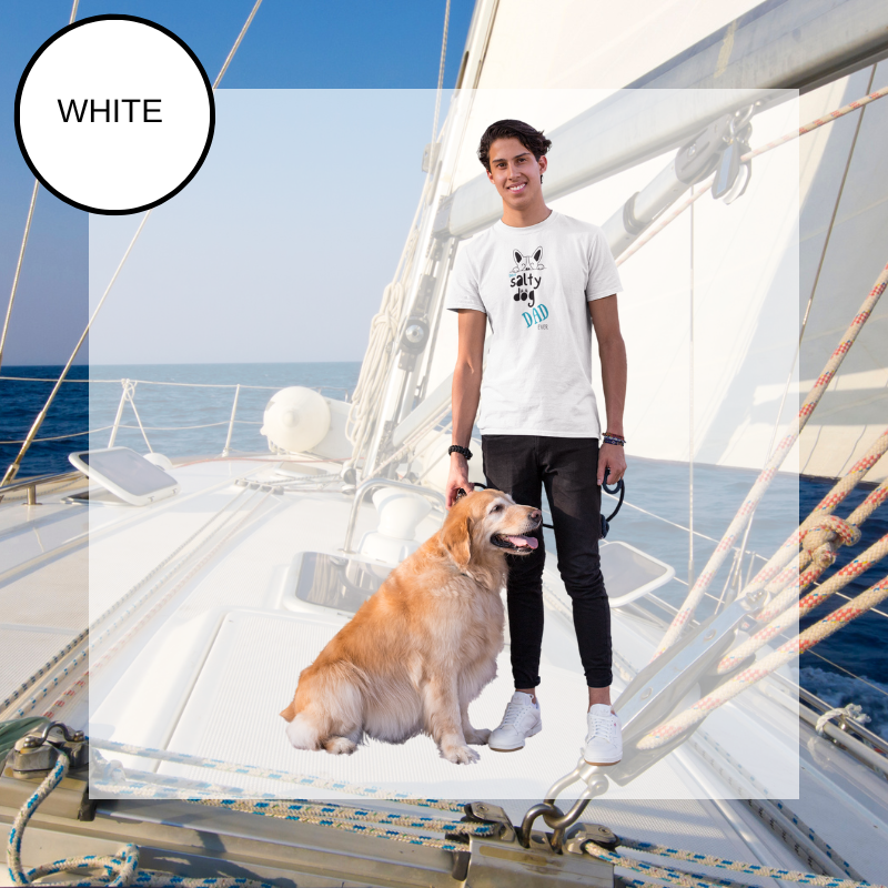 Matching Tees - Best Salty Dog Dad Ever - Sunny Sailing Days