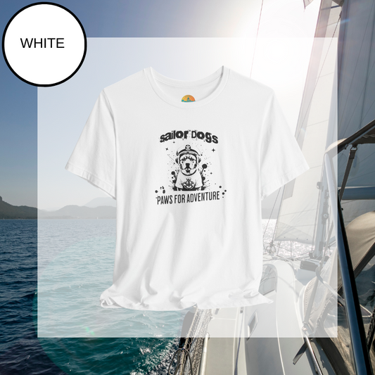 Matching Tees - Paws for Adventure - Sunny Sailing Days