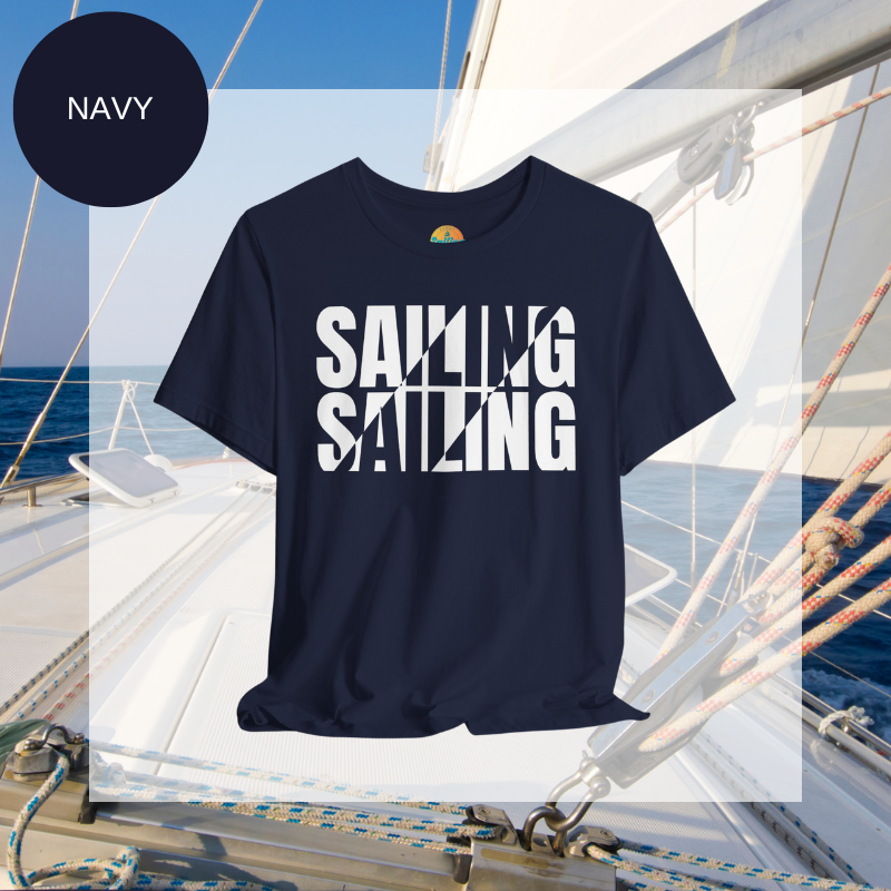 Men's Tee - Sailing - Sunny Sailing Days