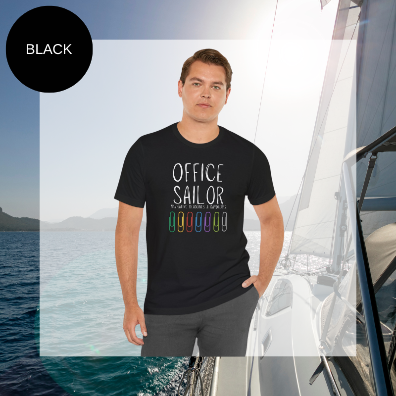 Men's Tee - Office Sailor - Sunny Sailing Days