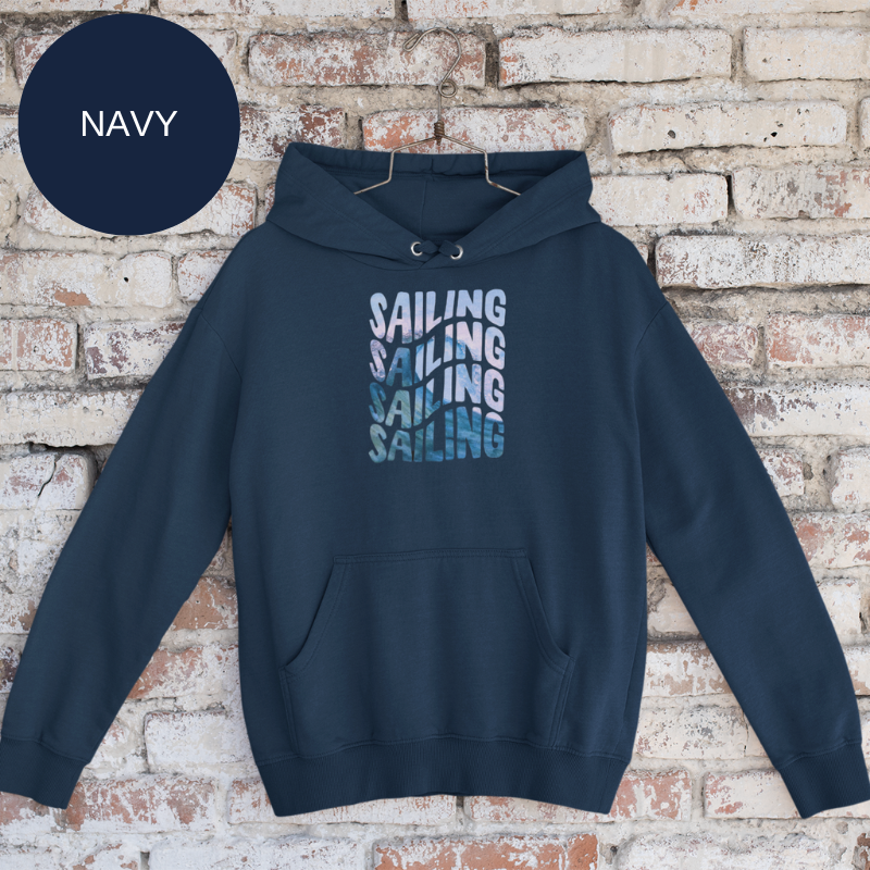 Men's Hoodie - Sailing Photo