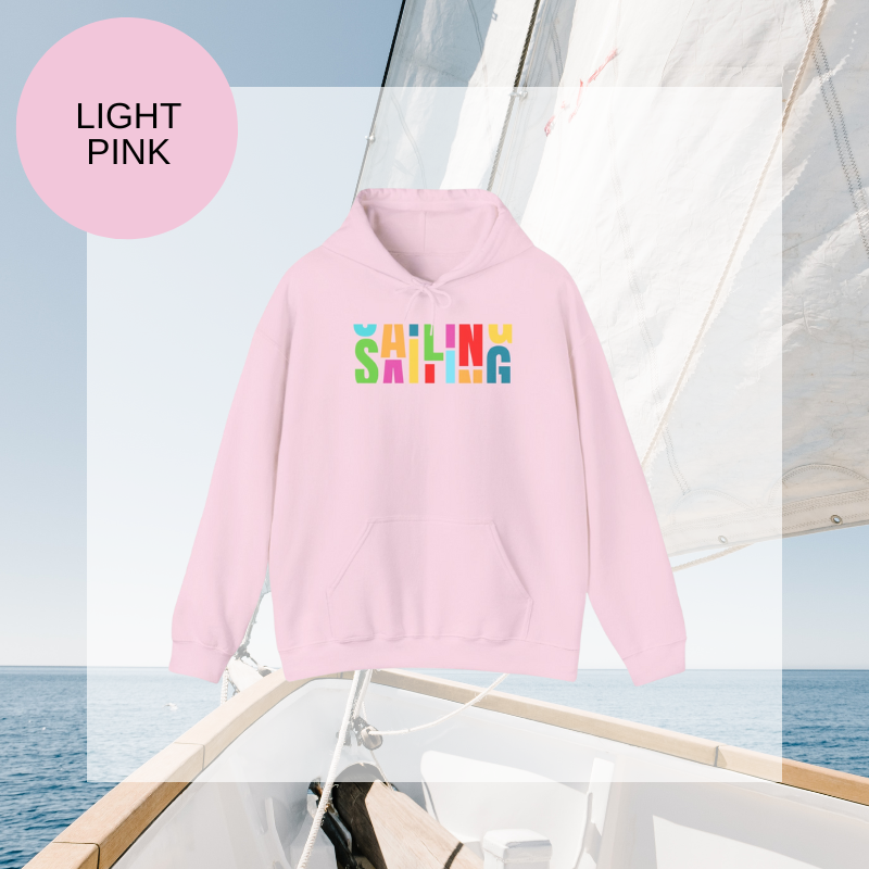 Women's Hoodie - Colorful Sailing