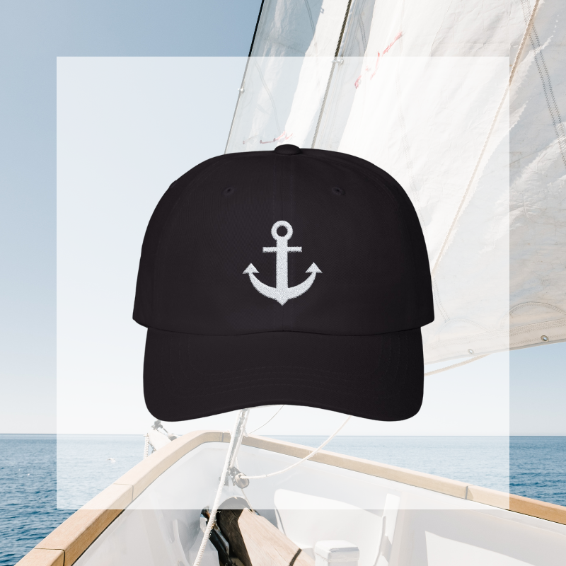 Classic Dad Cap - Anchor - Sunny Sailing Days