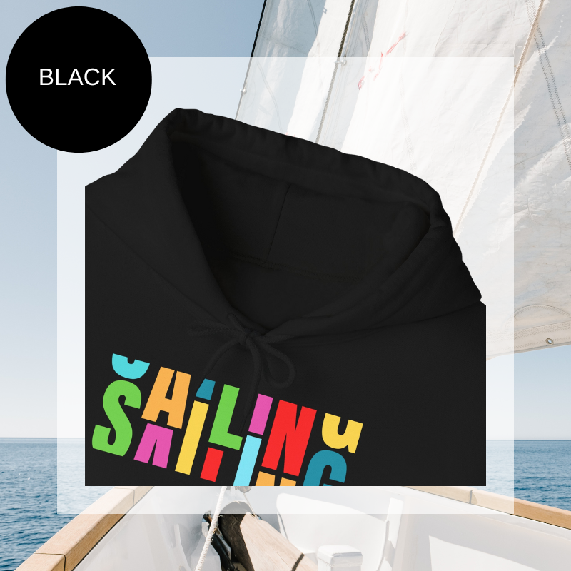 Women's Hoodie - Colorful Sailing