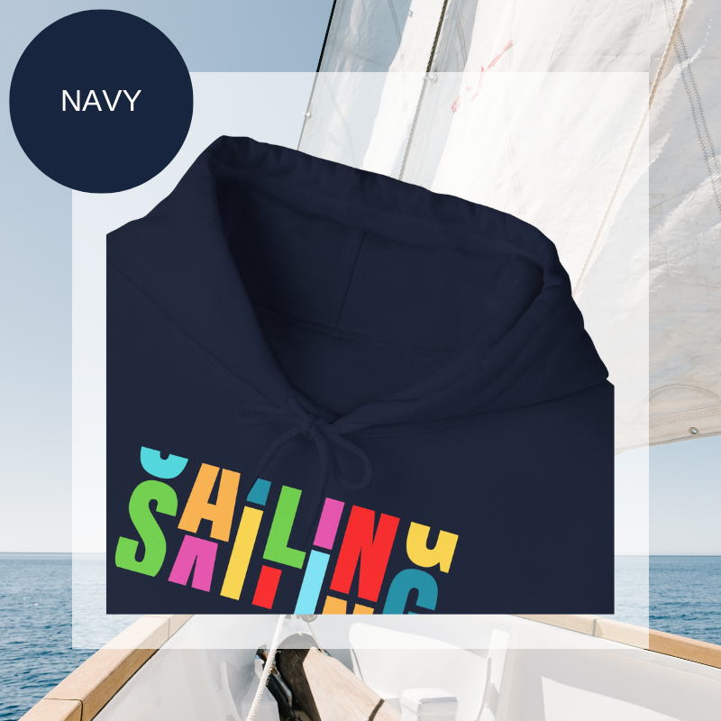 Women's Hoodie - Colorful Sailing