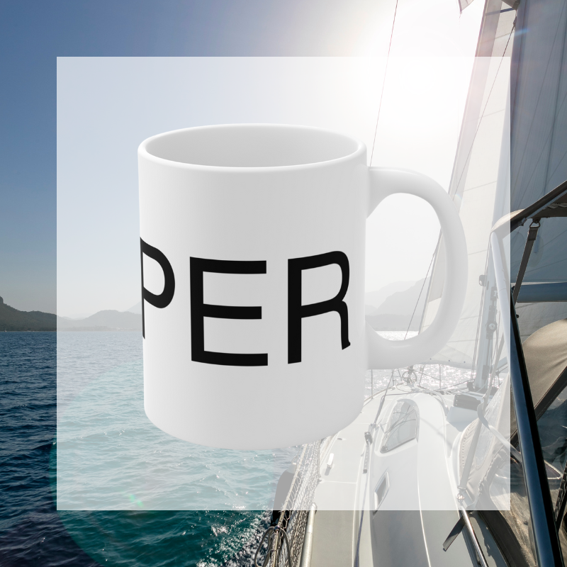 Coffee Mug - Skipper - Sunny Sailing Days