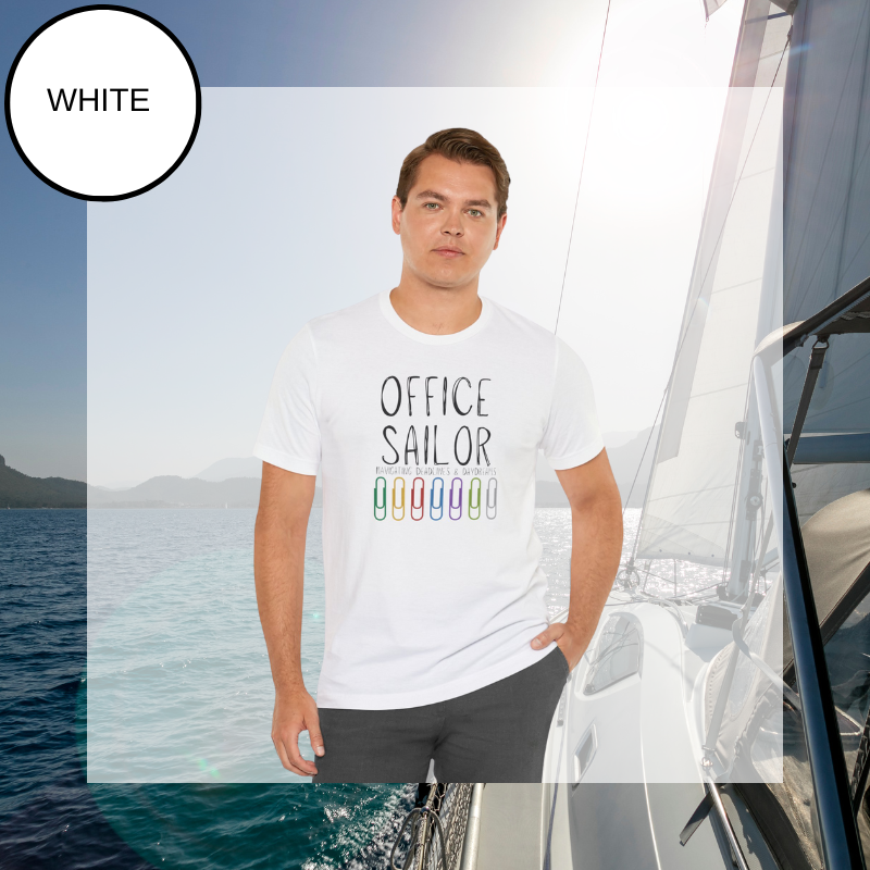 Men's Tee - Office Sailor - Sunny Sailing Days