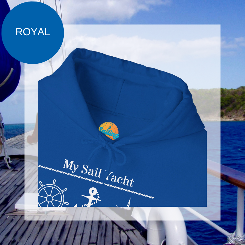 Men's Hoodie - My Sail Yacht My Rules