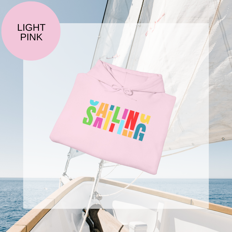 Women's Hoodie - Colorful Sailing