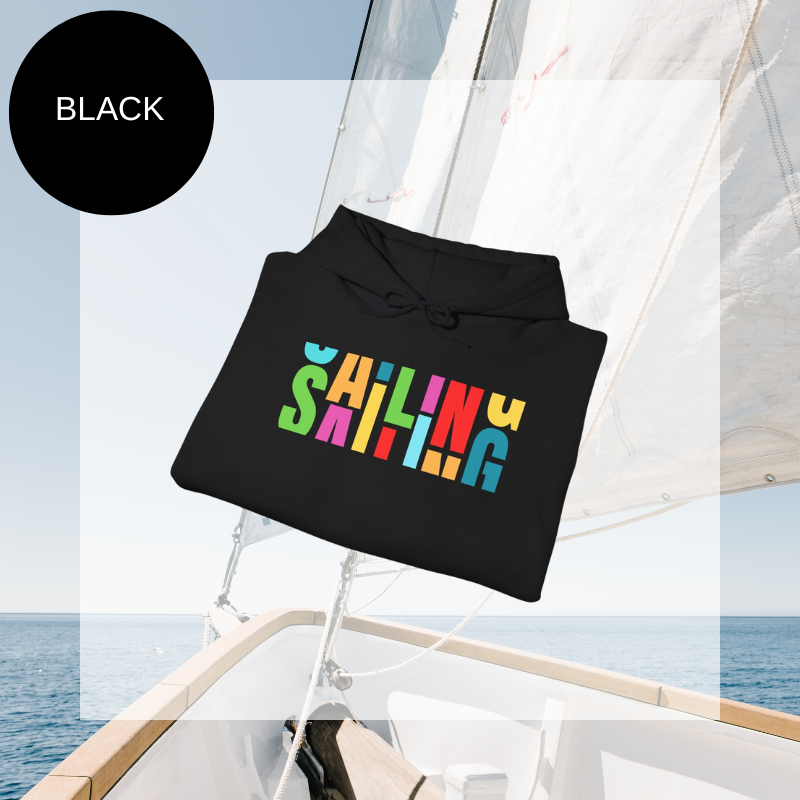 Women's Hoodie - Colorful Sailing