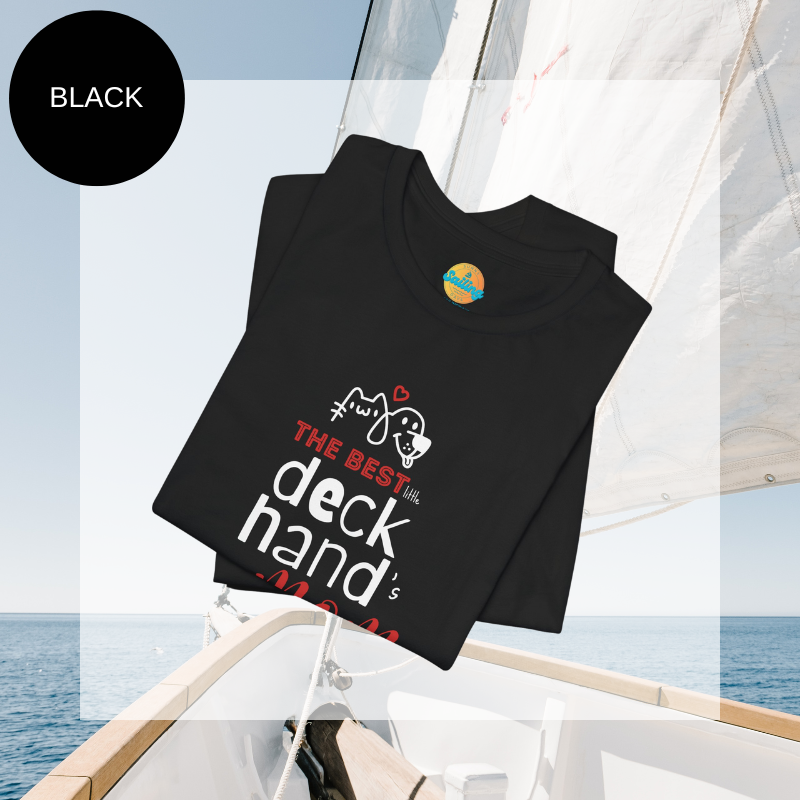 Matching Tees - The Best Little Deckhand's Mom - Sunny Sailing Days