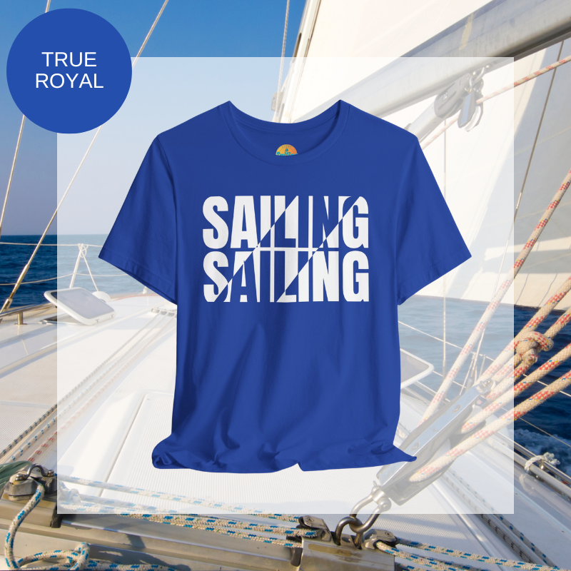 Men's Tee - Sailing - Sunny Sailing Days