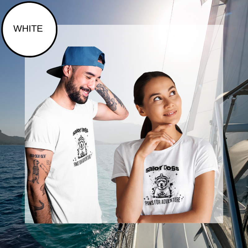 Matching Tees - Paws for Adventure - Sunny Sailing Days