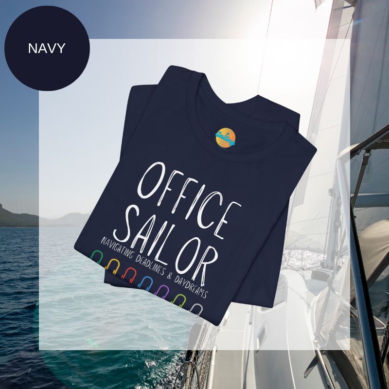 Men's Tee - Office Sailor - Sunny Sailing Days